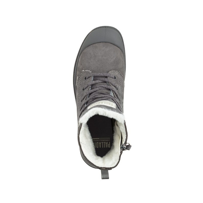 Palladium Pampa Hi Zip WL Cloudburst/Charcoal Gray 95982-055-M (PA45-b) sports Shoes