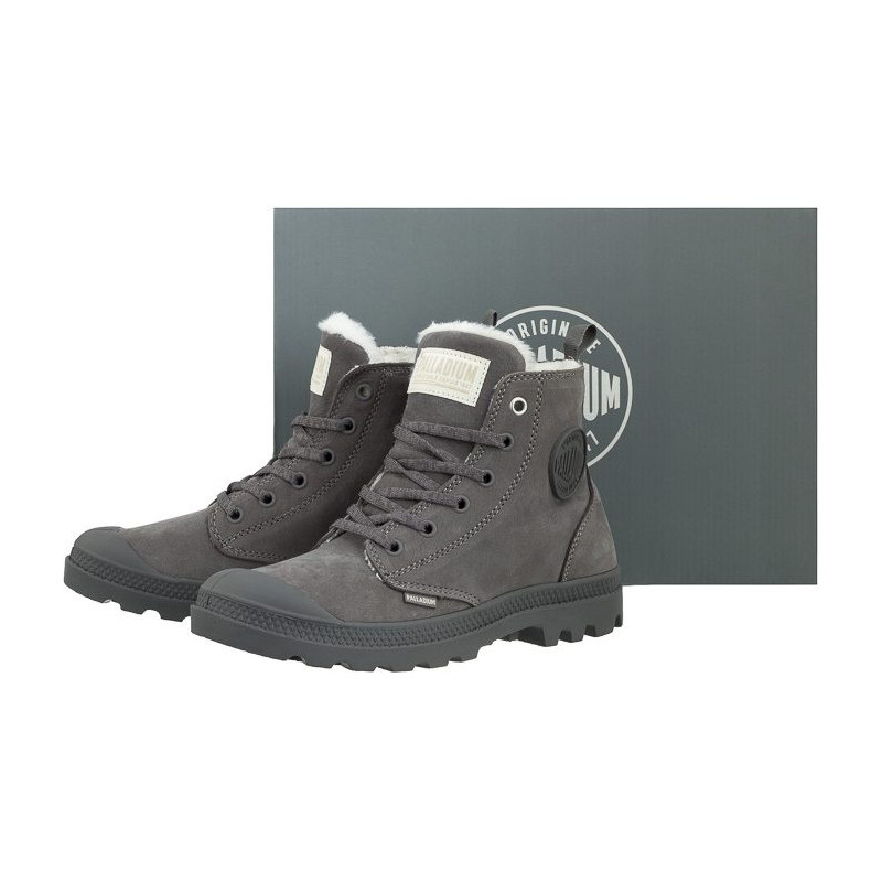 Palladium Pampa Hi Zip WL Cloudburst/Charcoal Gray 95982-055-M (PA45-b) sports Shoes