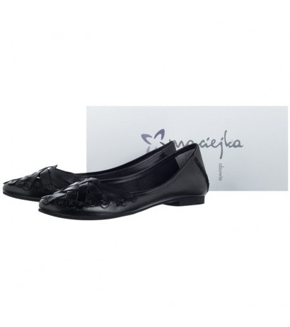 Maciejka Czarne 01358-01/00-0 (MA445-a) ballerinas