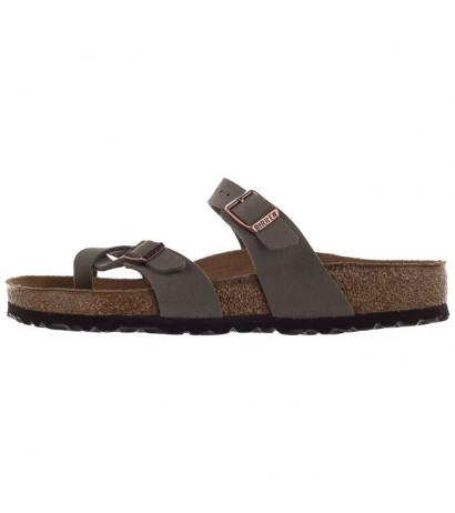 Birkenstock Mayari Nubuck Stone 71071 (BK83-a) flip flops