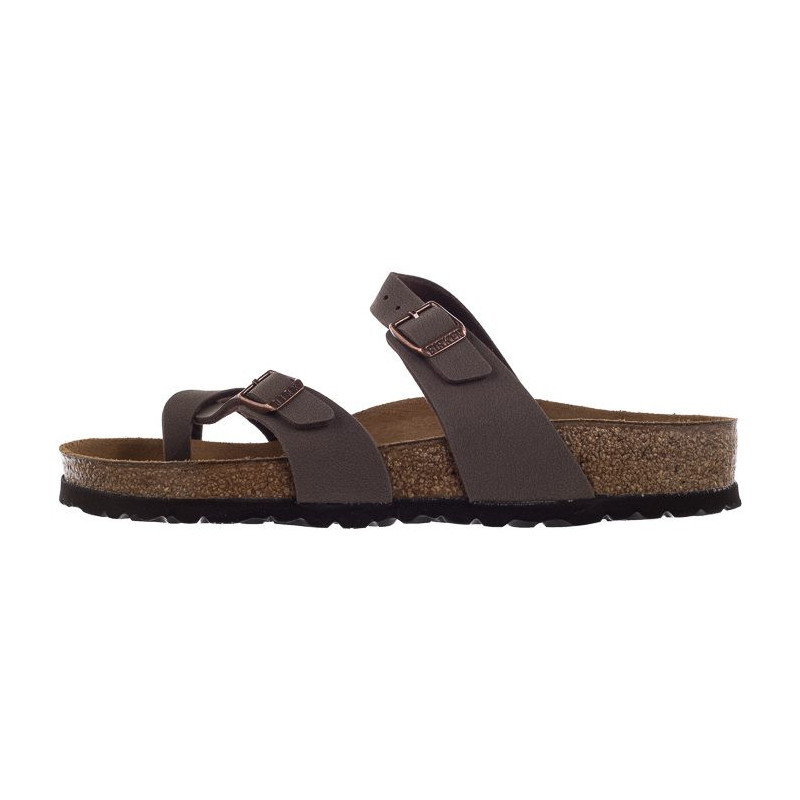 Birkenstock Mayari Nubuck Mocca 71061 (BK83-b) flip flops