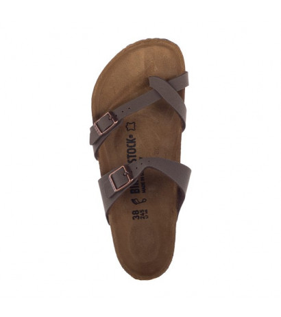 Birkenstock Mayari Nubuck Mocca 71061 (BK83-b) flip flops