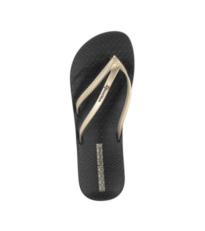 Ipanema Bossa Soft III Fem 82524/23140 Black/Gold (IP8-a) flip flops