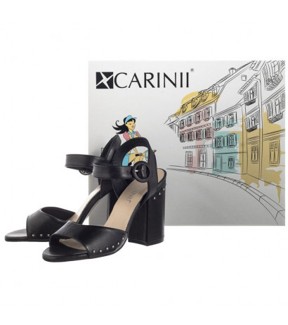 Carinii Czarne B4998/P-E50-000-000-C00 (CI430-a) shoes