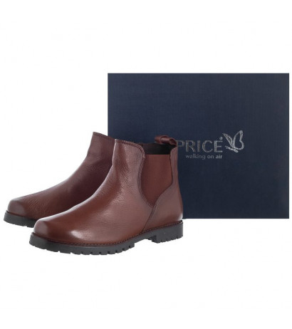 Caprice Brązowe 9-25413-23 303 Cognac Nappa (CP173-a) shoes