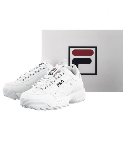 Fila Disruptor Low Wmn White 1010302.1FG (FI6-c) sports Shoes