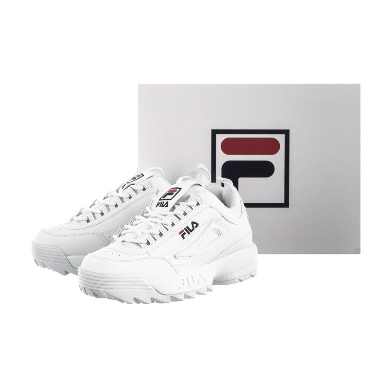 Fila Disruptor Low Wmn White 1010302.1FG (FI6-c) sports Shoes