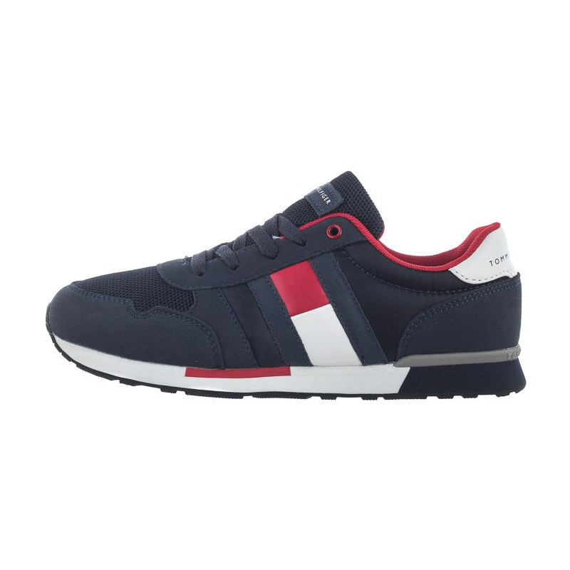 Tommy Hilfiger Low Cut Lace-Up Sneaker T3B4-30482-0732 800 Blue (TH67-a) sports Shoes