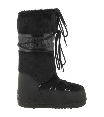 Moon Boot Icon Faux Fur Black 1408900 N001 (MB43-a) boots