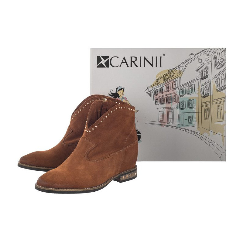 Carinii Brązowe/Rude B5401-J50-000-000-B89 (CI515-a) shoes