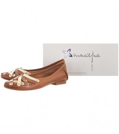 Maciejka Rude 01358-46/00-0 (MA563-d) ballerinas