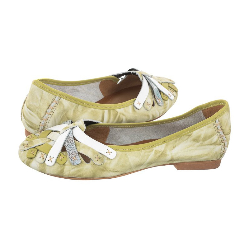 Maciejka Zielone 01358-47/00-0 (MA563-f) ballerinas