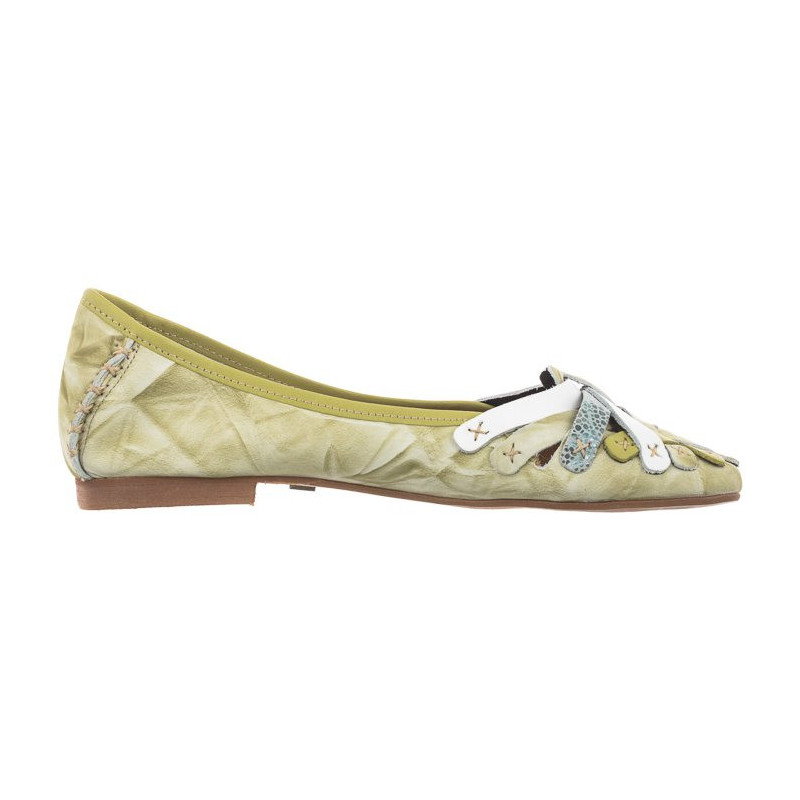 Maciejka Zielone 01358-47/00-0 (MA563-f) ballerinas