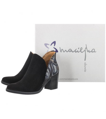 Maciejka Czarne 04492-01/00-5 (MA556-h) shoes