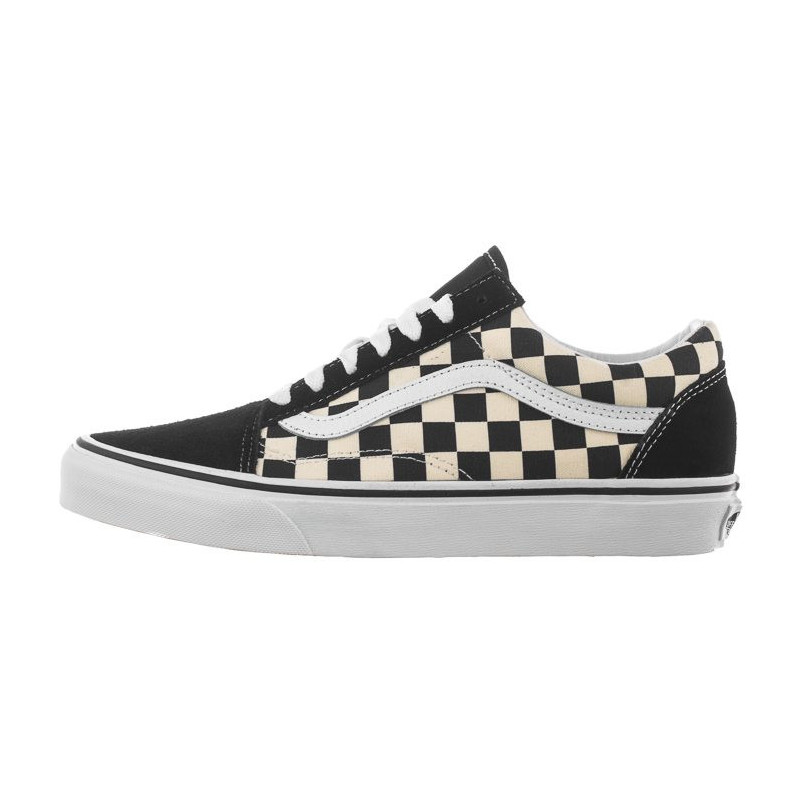 Vans Old Skool (Primary Check) Blk/White VN0A38G1P0S1 (VA296-a) sneakers