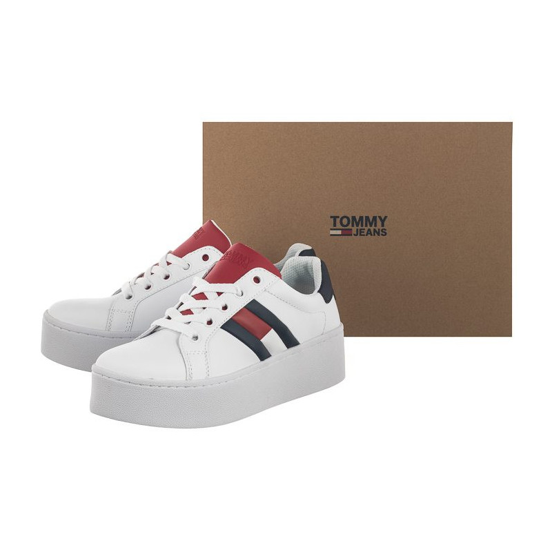 Tommy Hilfiger Tommy Jeans Icon Sneaker EN0EN00876-020 Rwb (TH115-a) sports Shoes