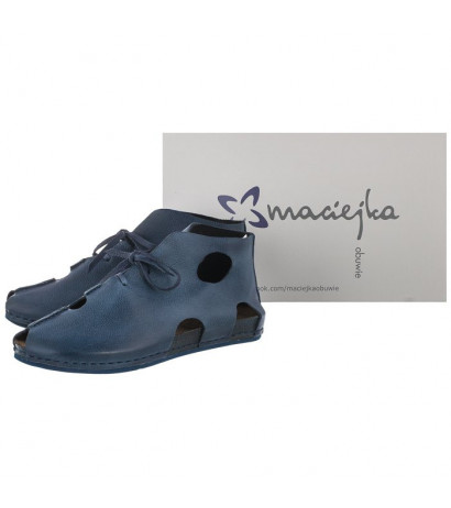 Maciejka Granatowe 03426-17/00-6 (MA609-b) shoes