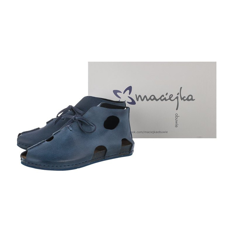 Maciejka Granatowe 03426-17/00-6 (MA609-b) shoes