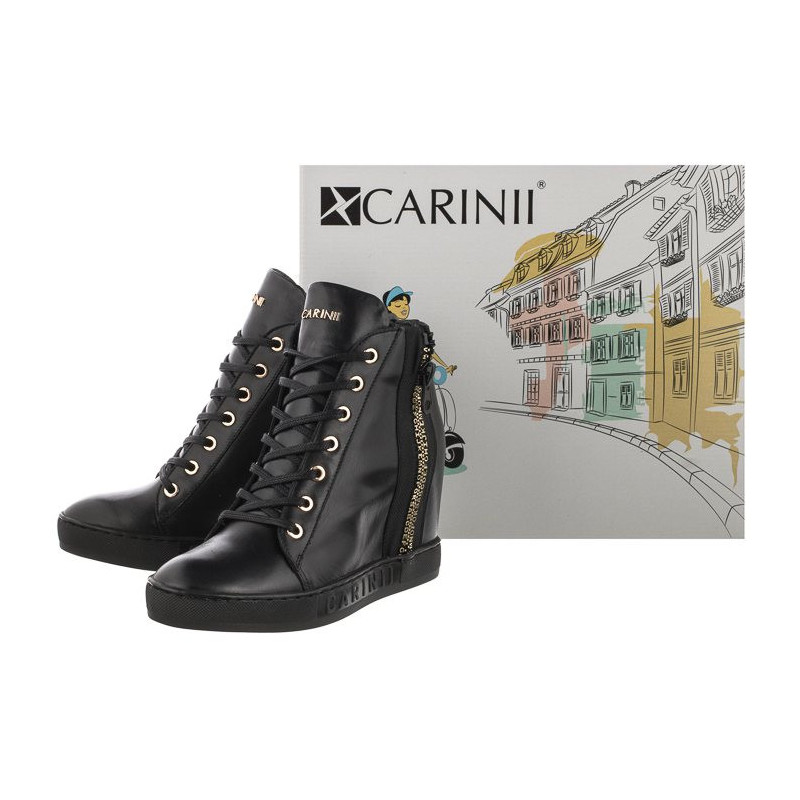 Carinii Czarne B5714-E50-000-000-B88 (CI558-a) Boots