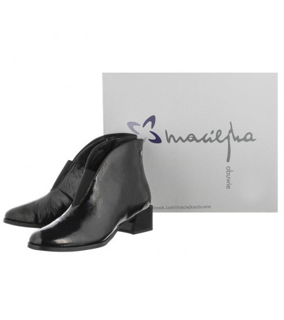 Maciejka Czarne 04777-20/00-3 (MA624-a) shoes