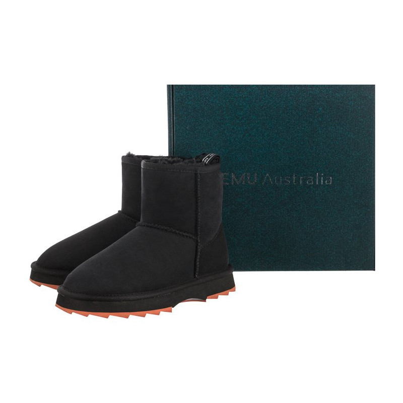 EMU Australia Sharky Mini Black/Crimson W12434 (EM347-a) boots