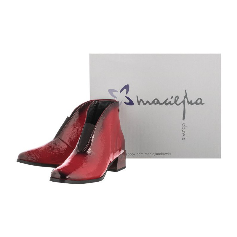 Maciejka Czerwone 04777-08/00-3 (MA624-b) shoes