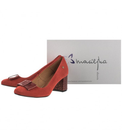 Maciejka Czerwone 3356A-30/00-1 (MA636-a) shoes