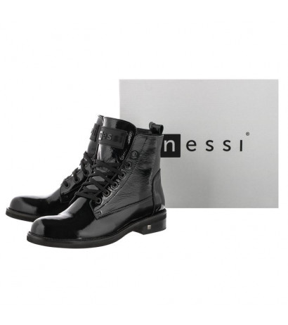 Nessi Czarne Lakierowane 20784 711 (NE202-b) shoes