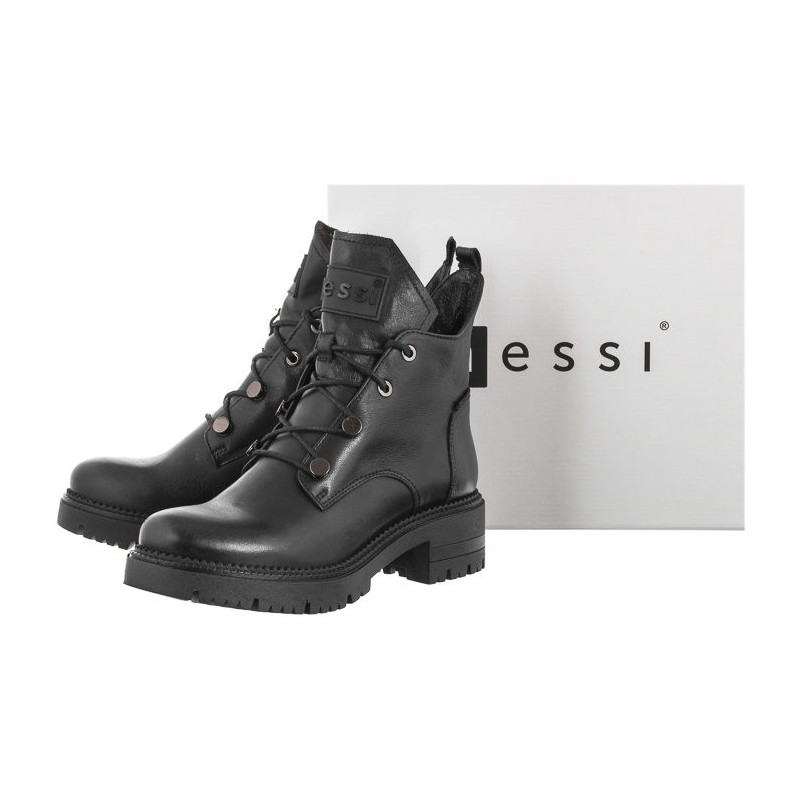 Nessi Czarne 20748 (NE201-c) shoes