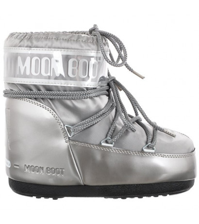 Moon Boot Icon Low Glance Silver 1409350 H001 (MB47-b) shoes