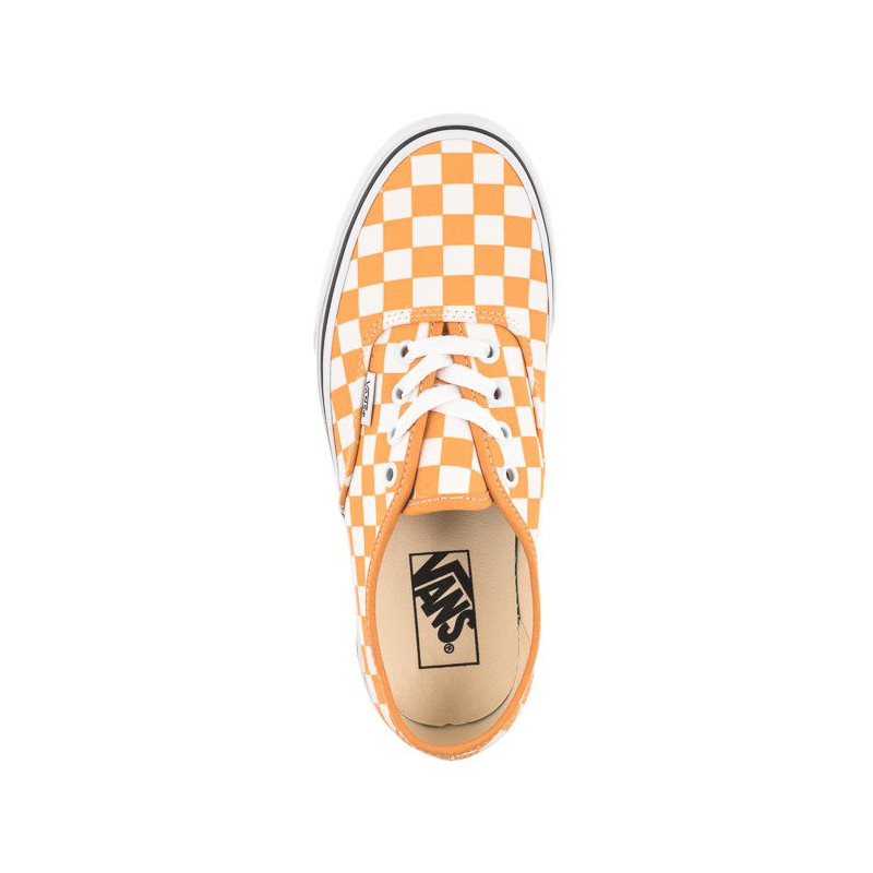 Vans Authentic (Checkerboard) Gold Nugget/True White VN0A348A3XV1 (VA325-a) sneakers