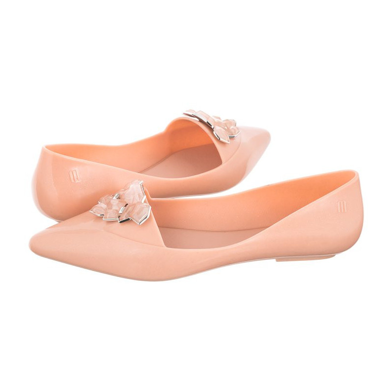 Melissa Pointy Stones AD 32858/50716 Pink Glitter (ML159-a) ballerinas