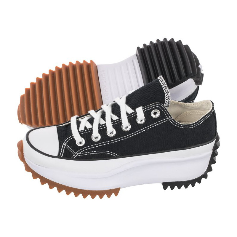 Converse Run Star Hike OX Black/White/Gum 168816C (CO460-b) sports Shoes