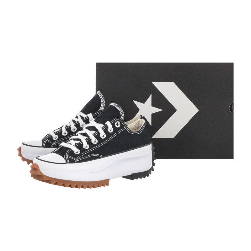 Converse Run Star Hike OX Black/White/Gum 168816C (CO460-b) sports Shoes