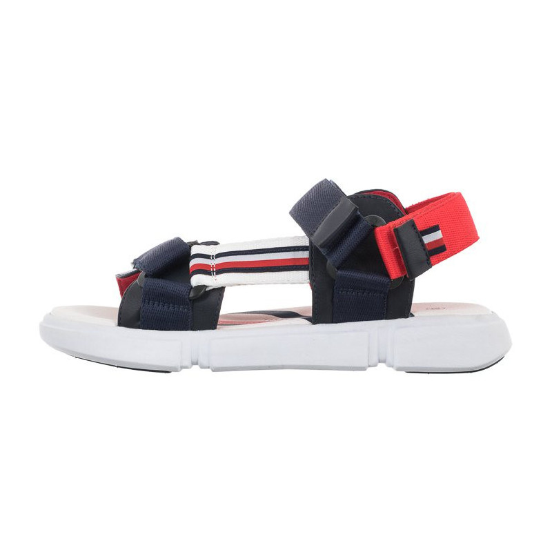 Tommy Hilfiger + Chunky Sole Hook and Loop Strap Sandals