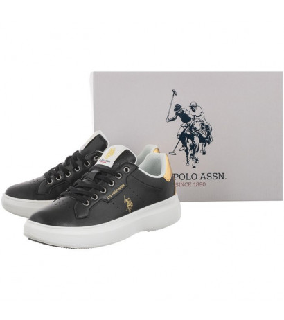 U.S. Polo Assn. Jewel029 Blk-Gold JEWEL4029S1/Y2 (US59-b) sports Shoes