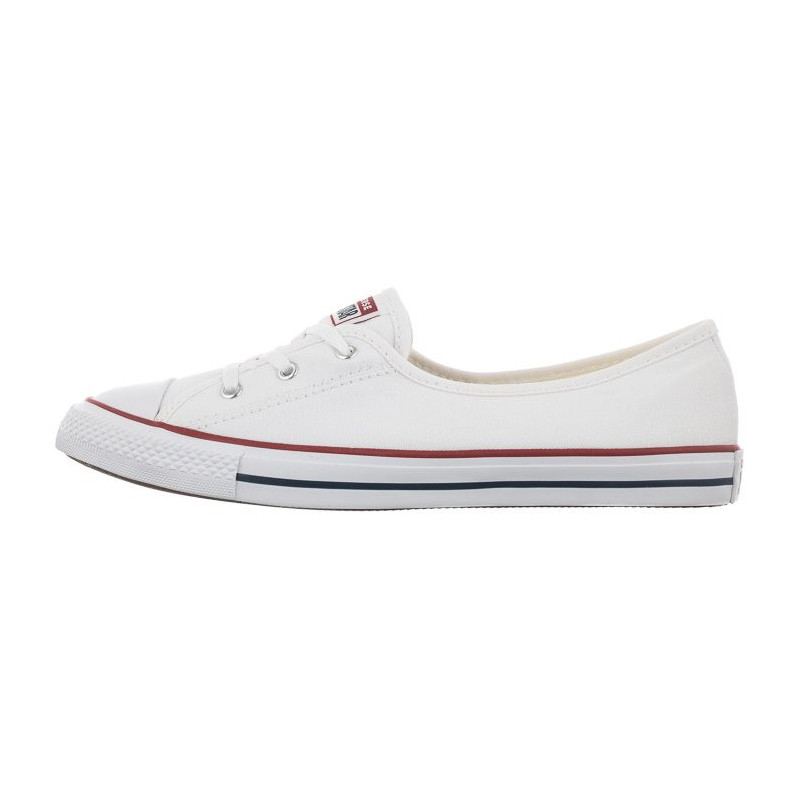 Converse CT All Star Ballet Lace Slip White/Garnet/Navy 566774C (CO467-a) shoes