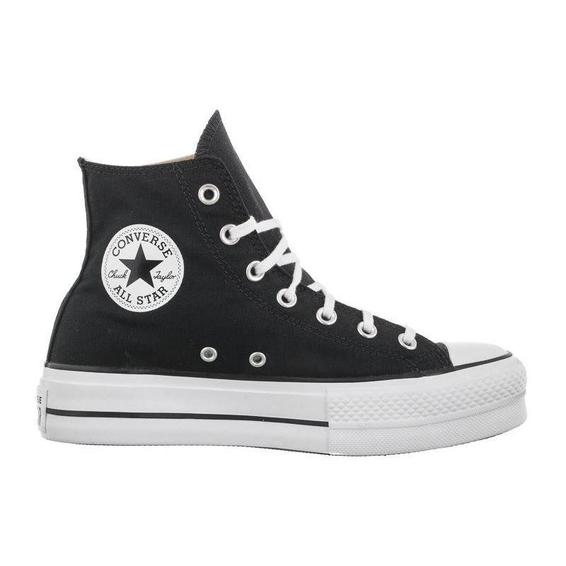 Converse CT All Star Lift Hi Black/White 560845C (CO468-b) shoes