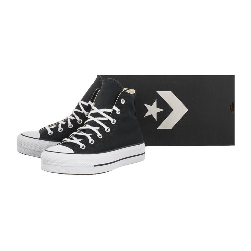 Converse CT All Star Lift Hi Black/White 560845C (CO468-b) shoes