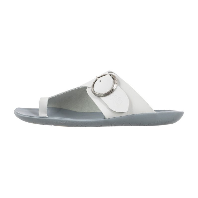 FLY London Mica Bridle Offwhite P144758001 (FL347-a) flip flops