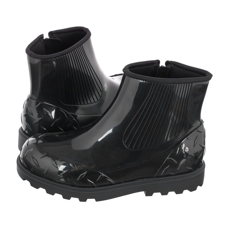 Melissa Fusion AD 32342/01003 Black (ML190-a) rubber boots