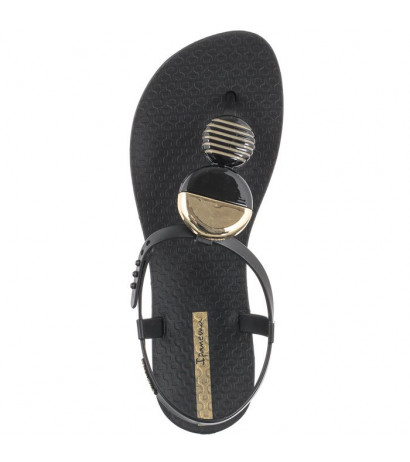 Ipanema Ella Fem 26393/20576 Black/Gold (IP45-a) flip flops