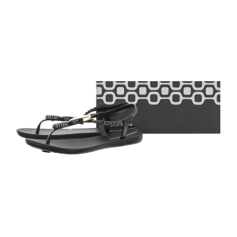 Ipanema Ella Fem 26393/20576 Black/Gold (IP45-a) flip flops