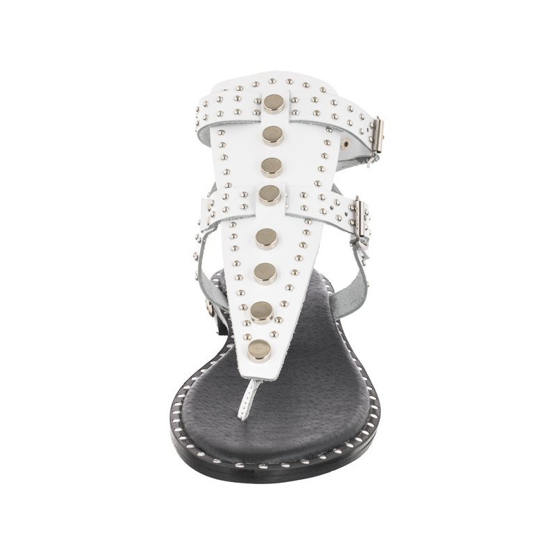 Carinii Białe B6014-L46-000-000-000 (CI600-b) sandals