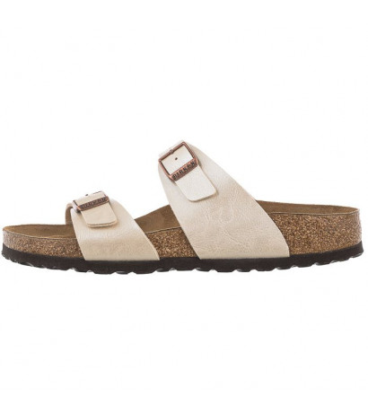 Birkenstock Sydney BS Graceful Pearl White 1016171 (BK156-a) Women's Shoes/Flip Flops