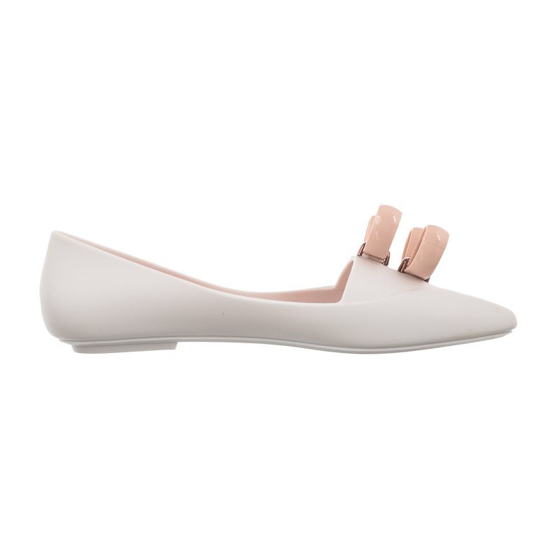 Melissa Pointy V AD 33375/50482 White/Pink (ML198-a) ballerinas