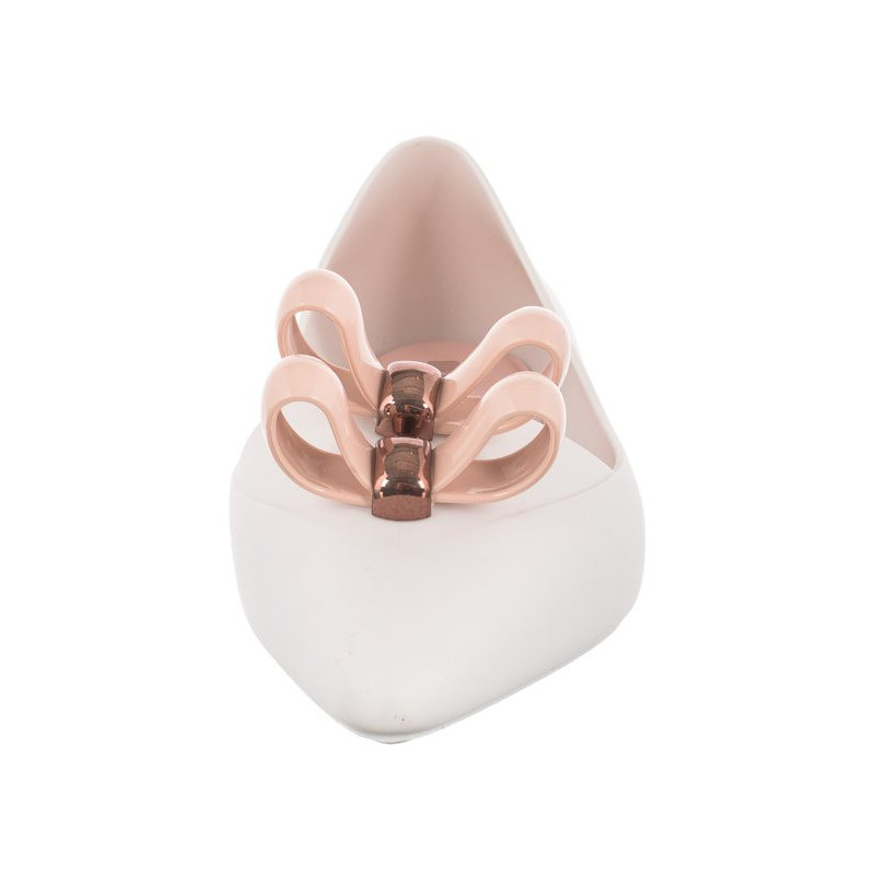 Melissa Pointy V AD 33375/50482 White/Pink (ML198-a) ballerinas