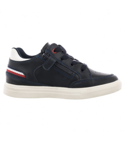 Tommy Hilfiger Mid Cut Lace-Up Sneaker T1B4-32043-0621 X007 Blue/White (TH262-a) sports shoes