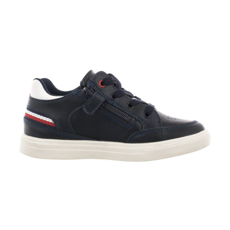 Tommy Hilfiger Mid Cut Lace-Up Sneaker T1B4-32043-0621 X007 Blue/White (TH262-a) sports shoes