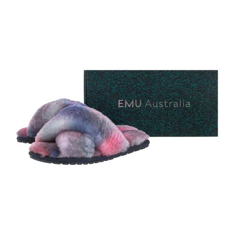 EMU Australia Mayberry Tie Dye Sunset Purple W12655 (EM372-a) Women's Shoes/Flip Flops